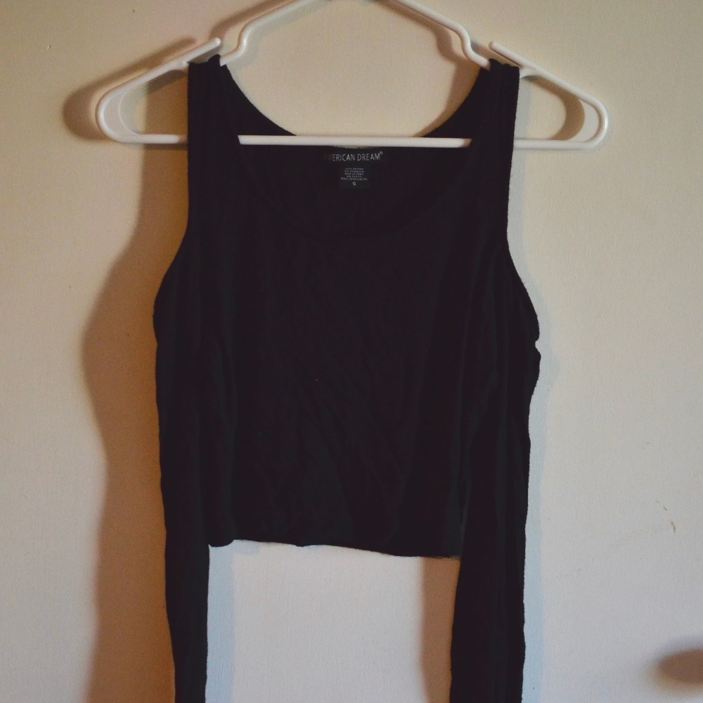 Long Sleeve Crop Top